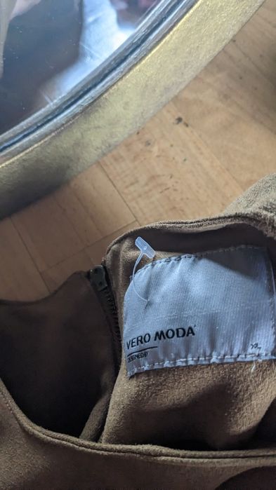 Платье Vero Moda XL замша бахрома