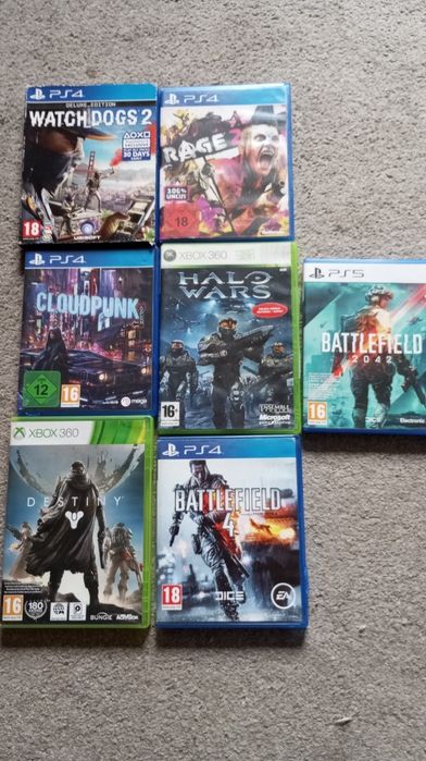 Gry PS4 sprzedam