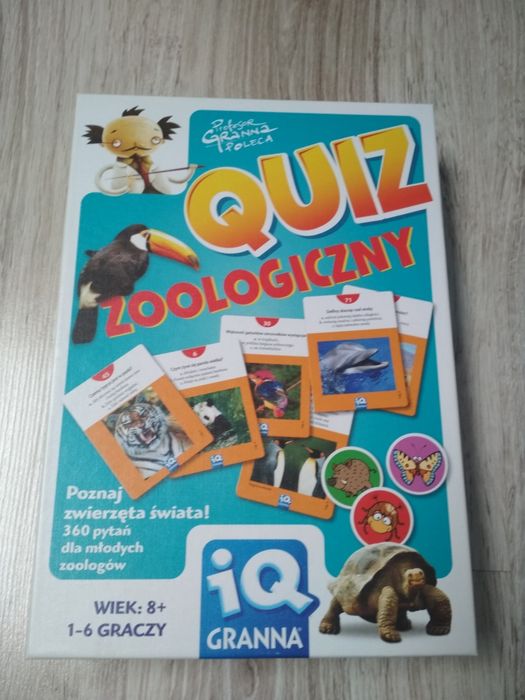 Gra planszowa quiz zoologiczny