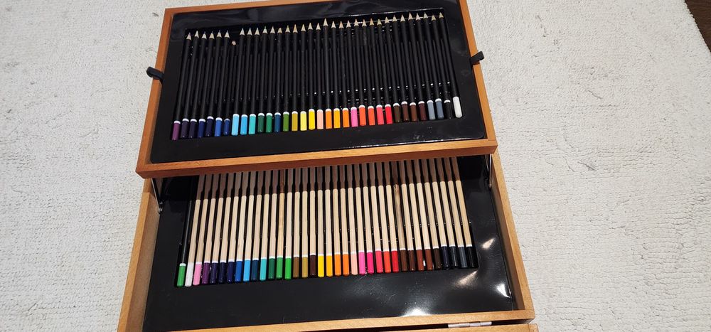 Великий набір для малювання, дерев'яний