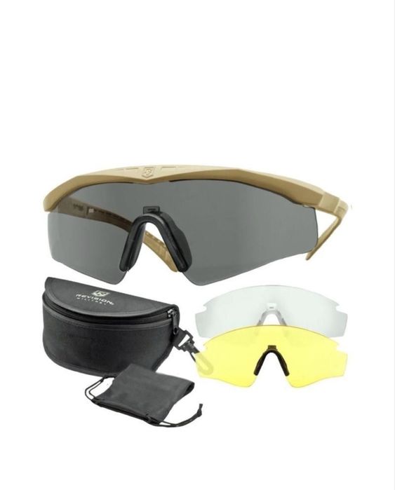 Балістичні протиосколкові окуляри Revision Sawfly США оригінал