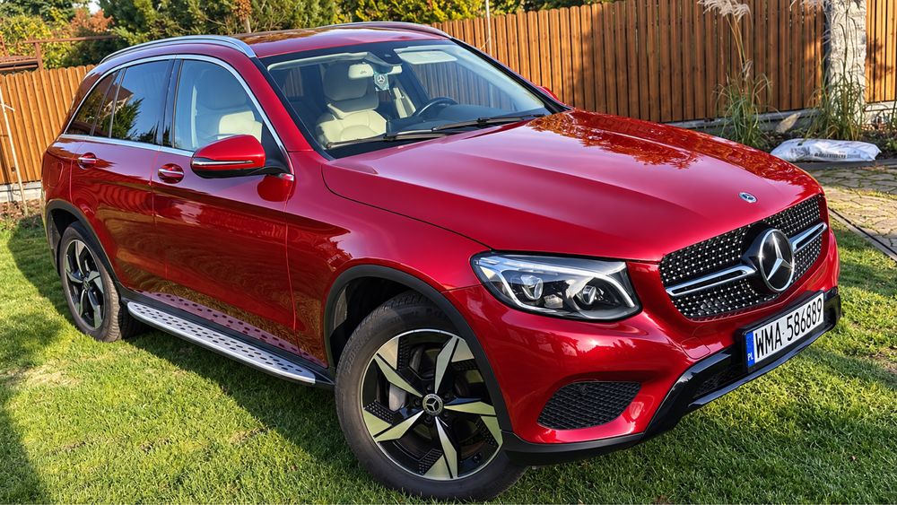 Śliczny Mercedes GLC300 2019r, zamiana lub nieruchomość w  rozliczenie