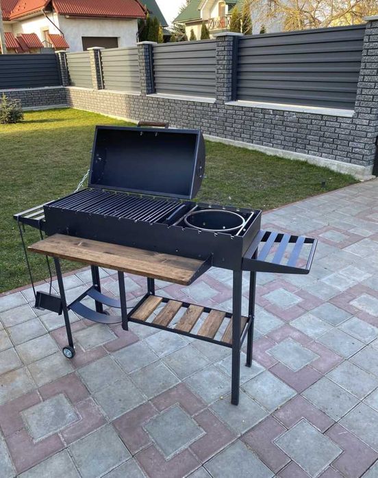 ПЕРЕСУВНИЙ!Мангал -гриль- барбекю на 13 шампурів ПОСИЛЕНИЙ