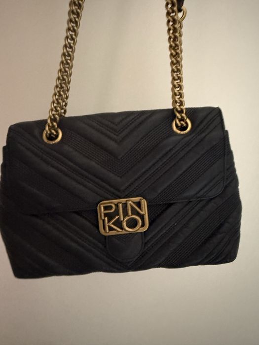Mala preta da pinko em bom estado