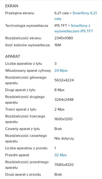 Smartfon Honor 20 lite 4GB/128GB