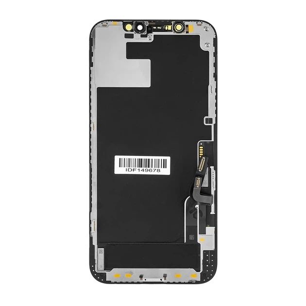 Дисплей Apple iPhone 12/12 Pro чорний з тачскріном і рамкою (знятий) Original