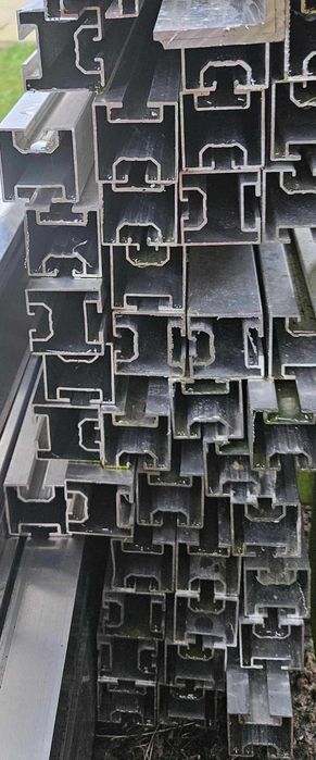 Profil  aluminiowy 40x40 / Szyny montażowe / fotowoltaika/szyna alumin