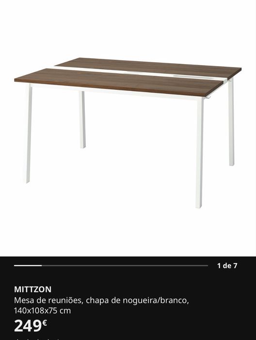 Mesa escritorio 2px Mittzon