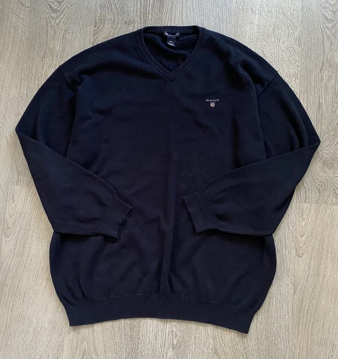 Gant meski swetr z dzianiny,rozmiar 3 XL