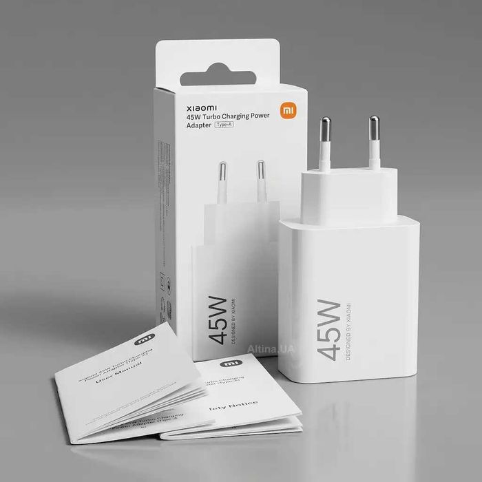 Зарядний пристрій Xiaomi 45W Turbo Charging USB-A (BHR07SLEU)