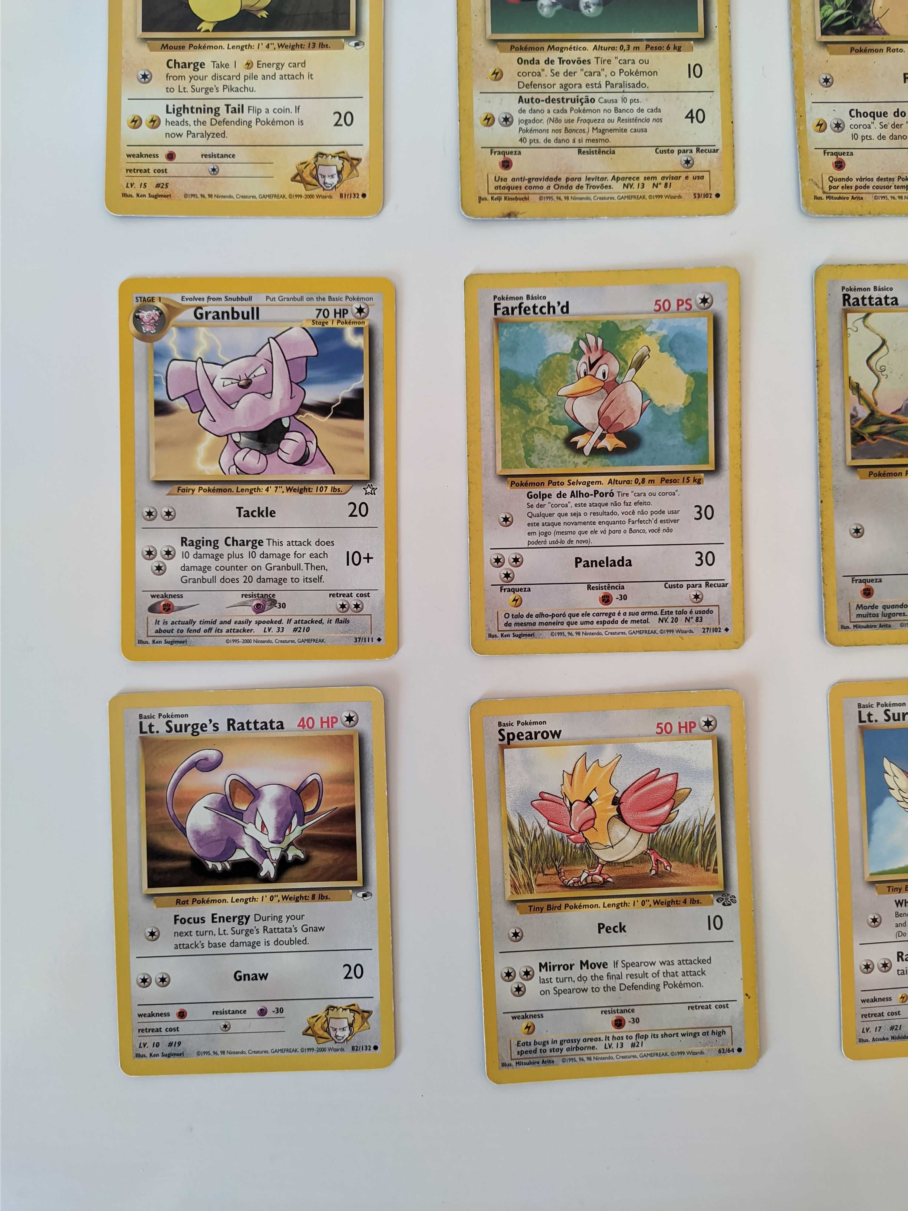 Cartas Pokémon - Tipo Planta (17 Cartas) Leiria, Pousos, Barreira E Cortes  • OLX Portugal