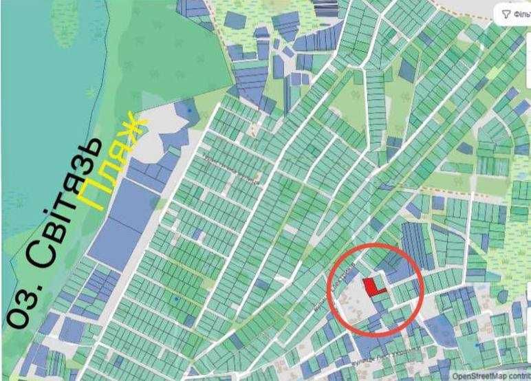 Продається земельна ділянка Світязь Шацьк під забудову (власник)!