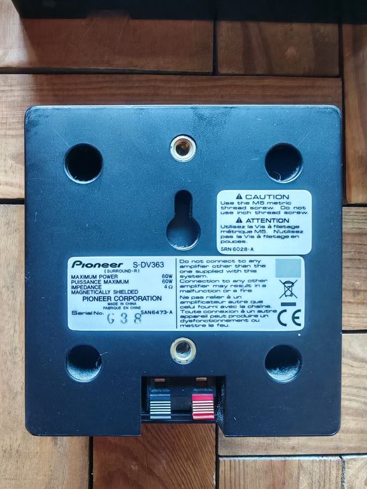 5 Colunas Home Cinema Pioneer 60W
