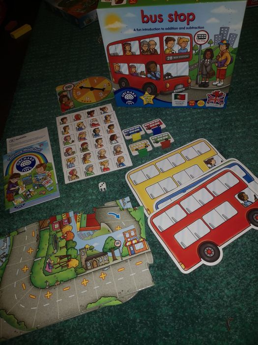 BUS STOP, jogo de tabuleiro