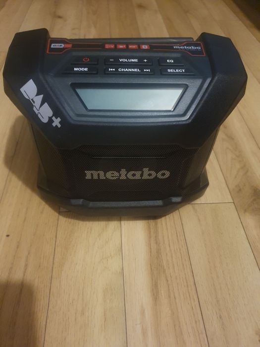 Radio budowlane metabo