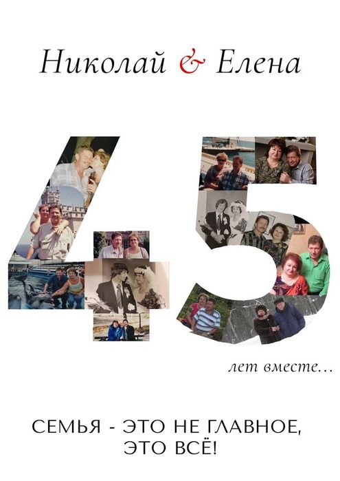 Плакаты на годовщину свадьбы