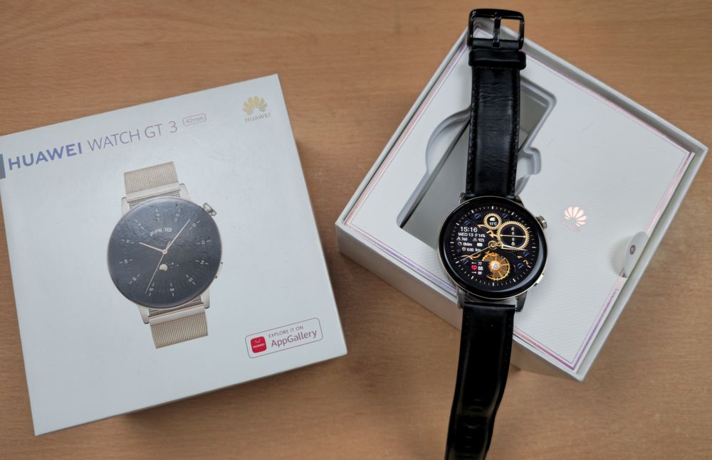 HUAWEI Watch GT3 Elegant 42mm unissexo - bracelete NUNCA USADA