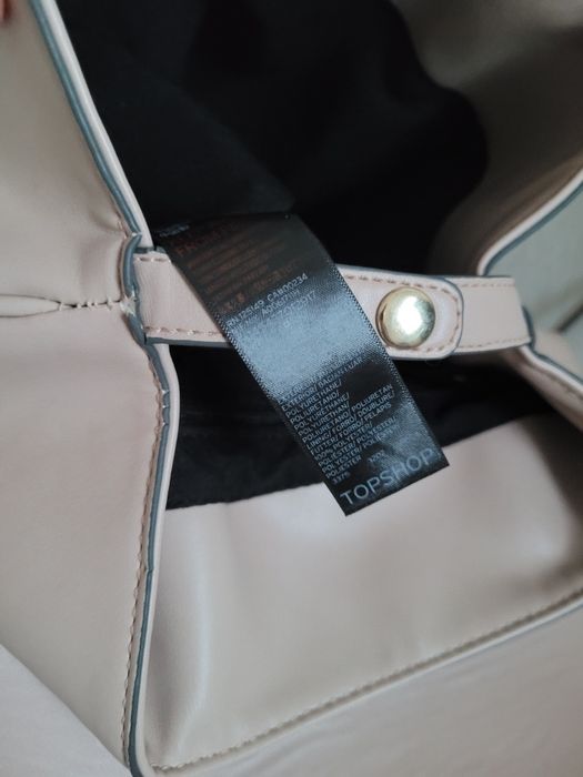 Plecak Topshop - kolor pudrowy róż
