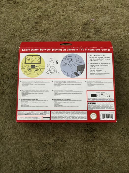Nintendo Switch Dock Set Como Novo