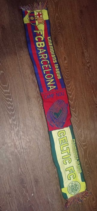 Szalik FC Barcelona - Celtic Glasgow szal klubowy