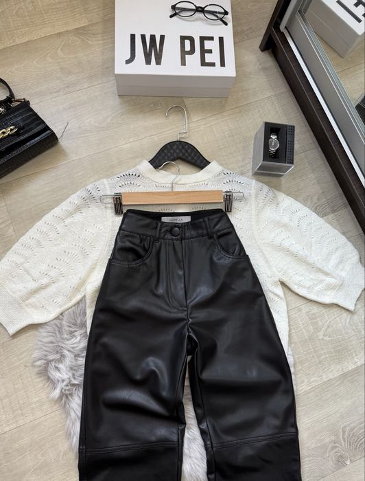 Якісні шкіряні штани Marella