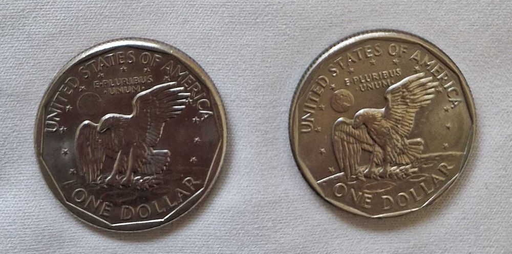 1 dolar USA ONE DOLAR Susan B. Anthony 2 szt. 1979 i 1999