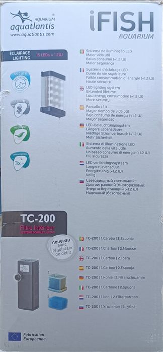 Aquário pequeno como novo