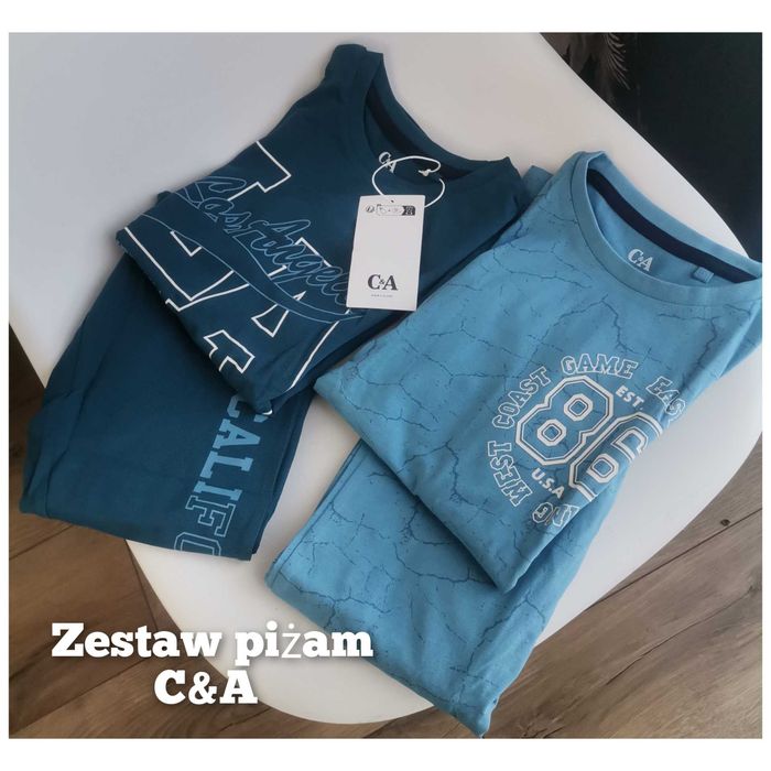 C&A Nowy Zestaw piżam 128 piżama C&A