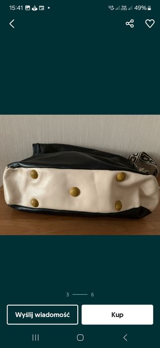 Fendi torebka skórzana  damska