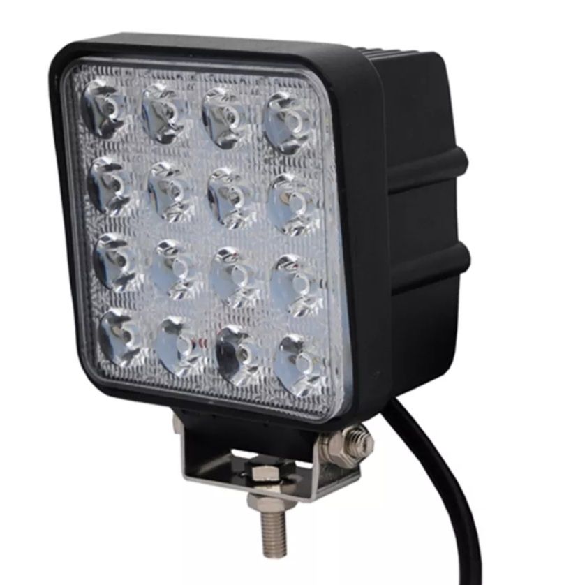 Світлодіодна LED 48вт фара балка люстра ПТФ квадратна кругла