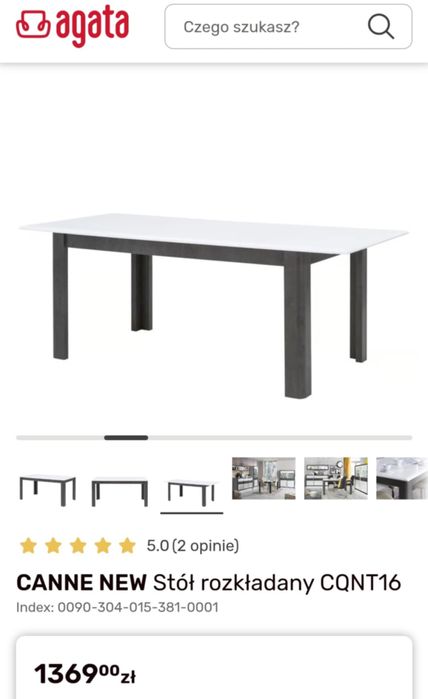 Stół     rozkładany