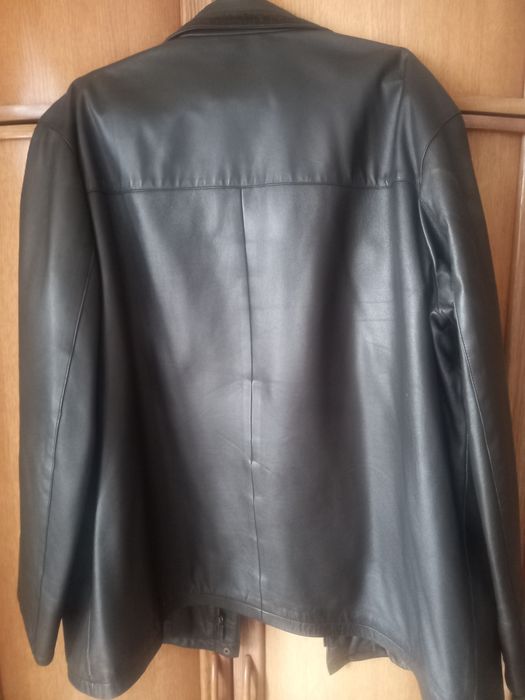 Куртка шкіряна, чоловіча.
