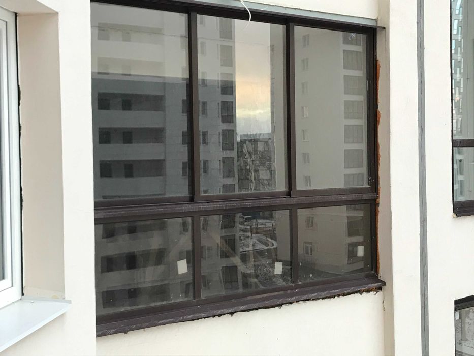 Балконная рама раздвижная Алюминиевая на балкон  2500\1500 новая