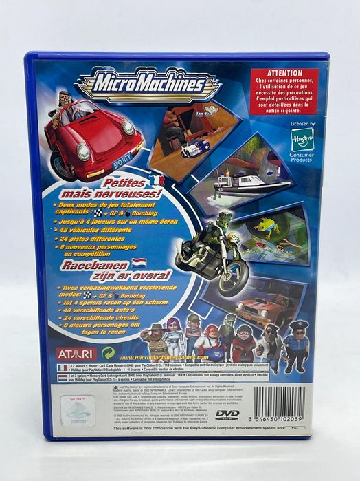 Micro Machines PS2 Po Angielsku