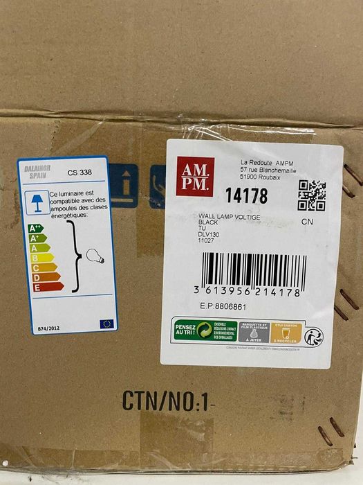 Aplique 1 braço articulado, Voltige - LA REDOUTE NOVO, POR USAR (AINDA EM CAIXA)