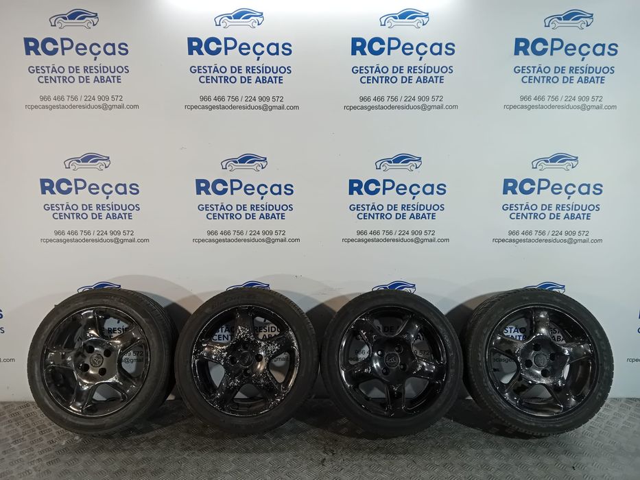 Conjunto Jantes 15 Marca Wheels 6,5Jx15H2 5x112 Original