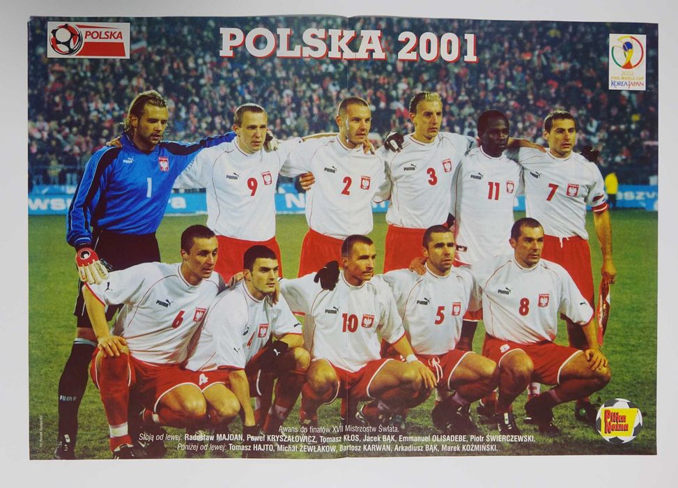Plakaty reprezentacji Polski 1999 - 2001 - używane