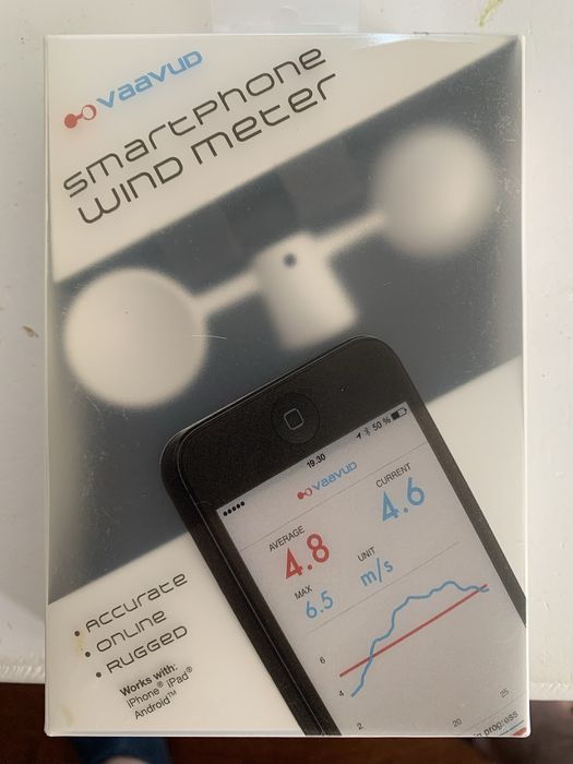 VAAVUD Smartphone wind meter wiatromierz