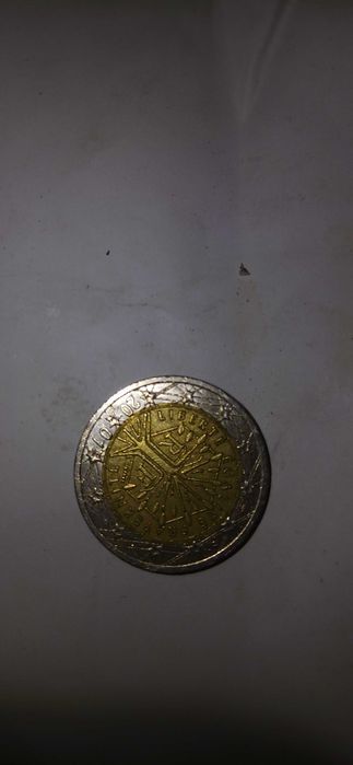 Moeda 2 euros 80euros