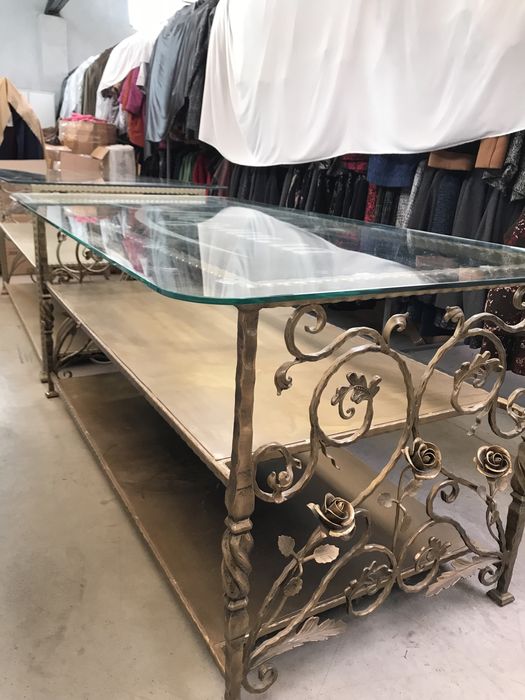 Стіл кований великий, 5 видів столів