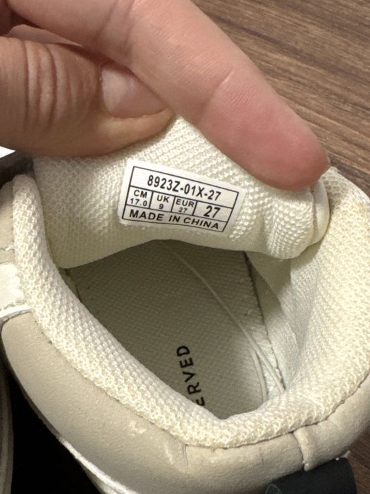 Sneakersy za kostkę  27 rozmiar   17cm reserved nowe