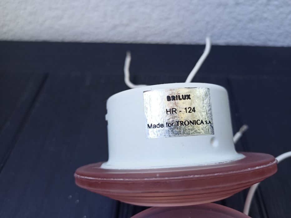 2 Szklane oprawy sufitowe na 230V