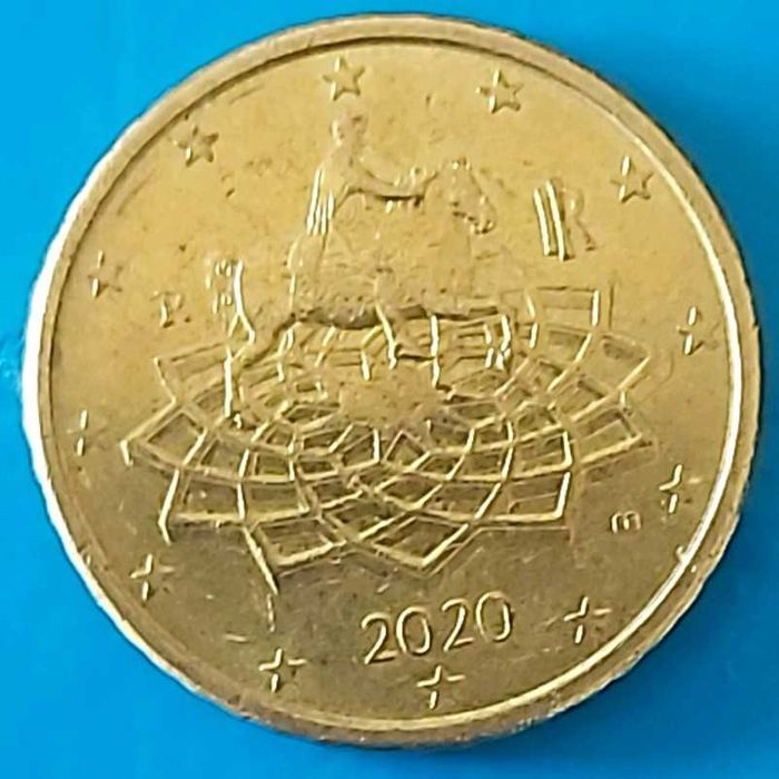 50 Cêntimos de 2020 da Itália