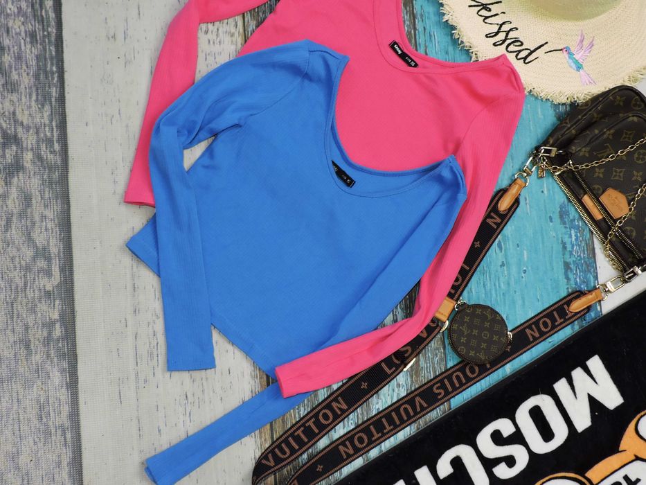 Sinsay 2 pack crop topów bawełna xs