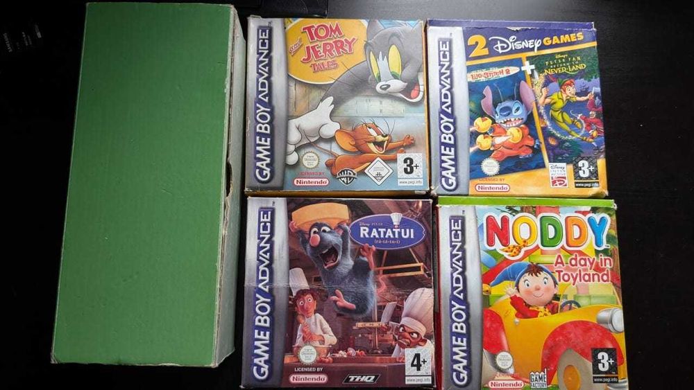 Gameboy micro verde completo e jogos