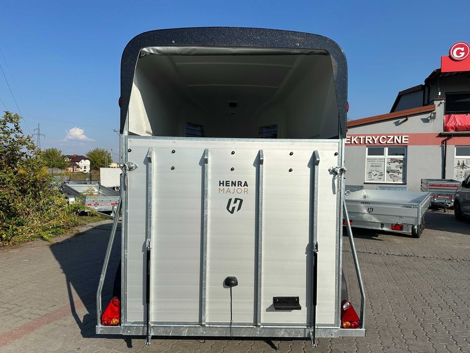 Przyczepa do przewozu koni HENRA 334x170x235 DMC:2.7T, DLA 2 KONI