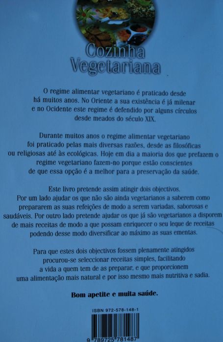 Cozinha Vegetariana de Maria E. C. Carvalho