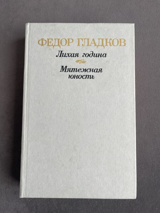 Ф.Г. Гладков. Лихая година. Мятежная юность
