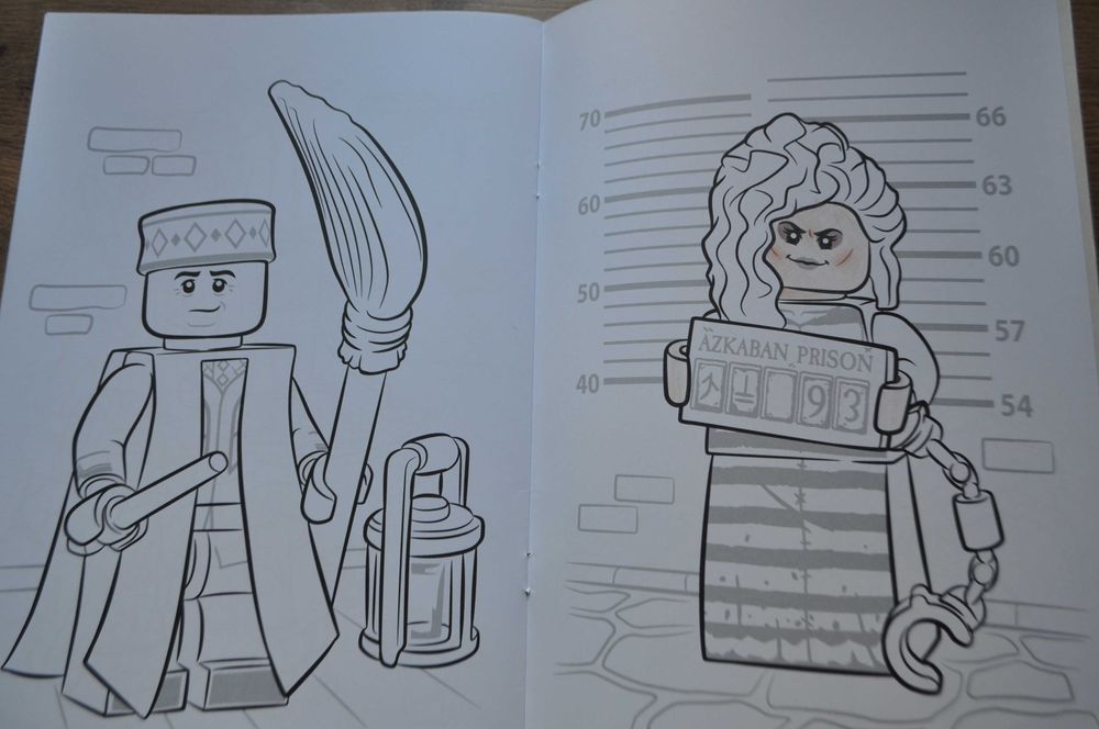 Dwie gazetki Lego Harry Potter