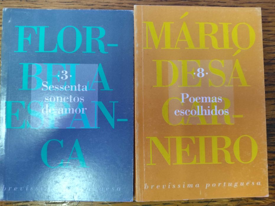 2 Livros Poesia Colecção Brevíssima Portuguesa
